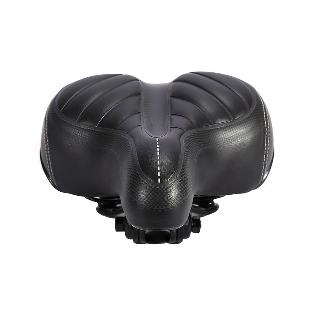 Bike Saddle City Bike Saddle Ultra Soft Cushion Thicker Mountain Bike Bicycle Matte Black Seat