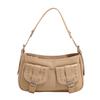 New Niche High-end Locomotive Spice Girl Style Underarm Bag Versatile Commuter Cool Shoulder Messenger Women's Bag