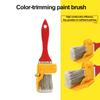 2Pcs/Set Edging Color Separation Paint Brush Handheld Paint Edger Tool Ideal For Indoor and Outdoor Use On Walls and Ceilings