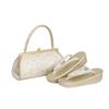 Zori Bag Visiting Coming of Age Made In Made In Gold F Set, Tomesode, Wear, Formal, Kimono, Furisode, Wedding, Ceremony, Japan, Asakusa, 4491_07F