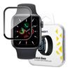 Wozinsky Watch Glass Hybrid Glass For Apple Watch 6 44Mm / Watch 5 44Mm / Watch 4 44Mm / Watch Se 44Mm Black