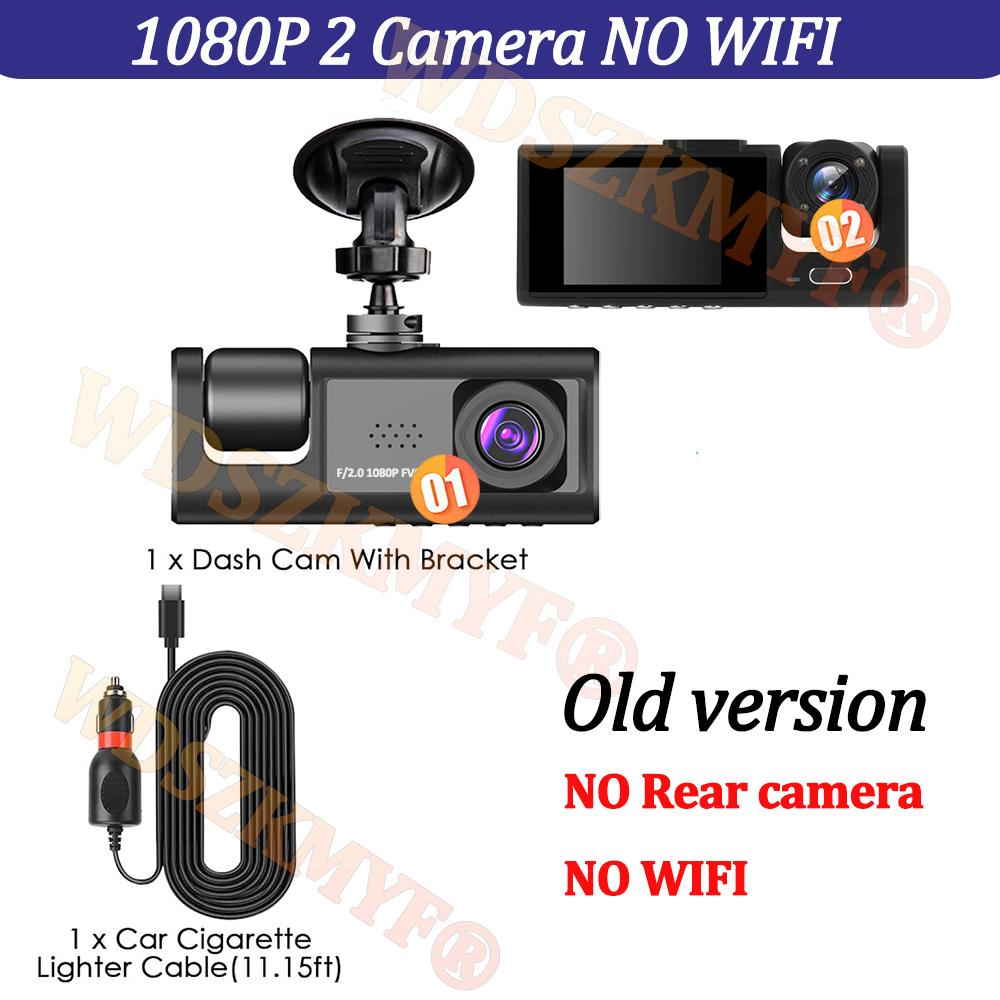 New Car Dvr 1080P Dash Cam for Car WIFI APP Control Recorder Video 2/3 Channel Front and Rear View Car Camera for Car Assecories