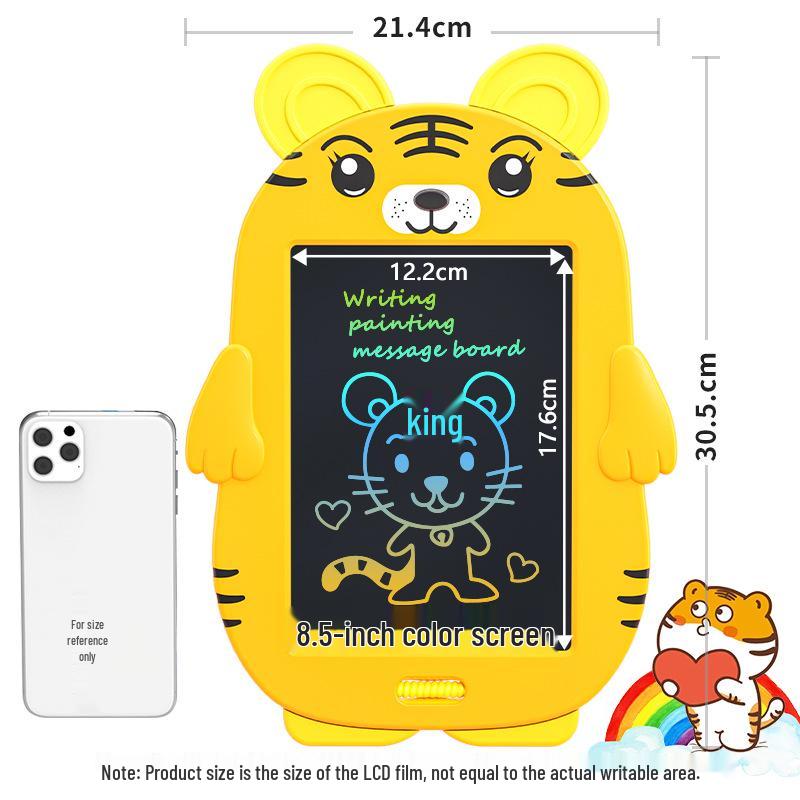 8.5" Cartoon LCD Writing Tablet - Children's Drawing & Doodle Board