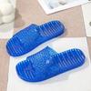 Fashion Men's Shoe Pvc Plastic Soft Bathroom Shiatsu Male Slipper Flat Sabot Fun Low Price Designer Luxury Trend 2025 Elegant Y2k Slides