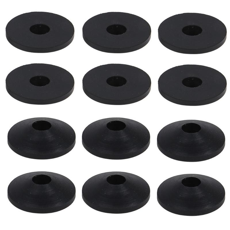 12Pcs Conical Rubber Washer Replacement Toilet Rubber Washer Easily Install X3UC