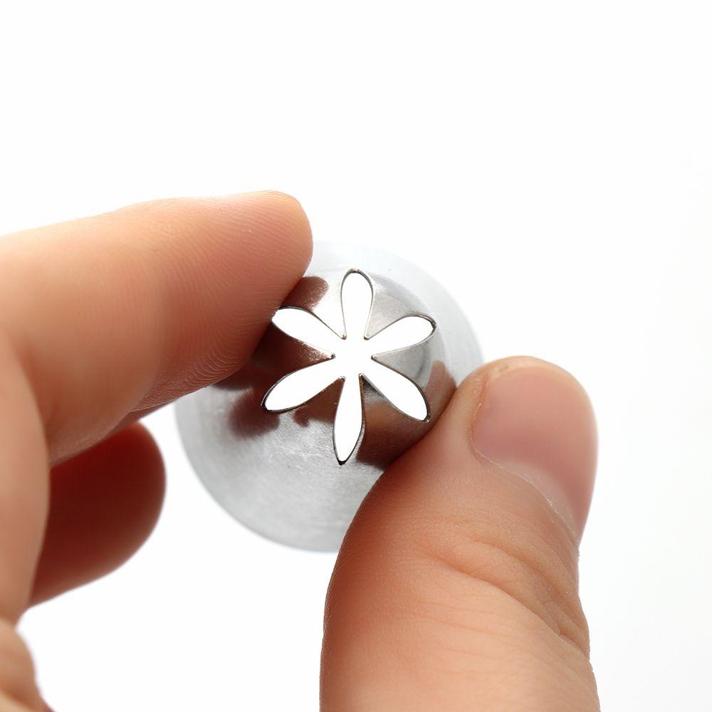 Cupcake Pastry Tips Stainless Steel Flower Nozzle Ice Cream Tool Baking Mold Icing Piping Nozzles