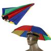 Foldable Umbrella Hat Cap Headwear Umbrella for Fishing Hiking Beach Camping Cap Head Hats Outdoor