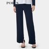 PORTS Women's Casual Elastic Waist Pants