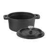 Dutch Oven Double Traditional Style Thickened Ergonomic Handle Insulation Cast Iron Cooking Pot