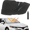 JOYTUTUS 4405 Sun Shade Car Front Nbox Mini Car Umbrella Sun Shade Windshield Car