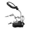 Desktop Soldering Holder Magnifier LED Lighting Soldering Stand Welding Equipment