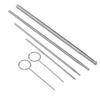 6PCS Snake Probe Kit Stainless Steel Round Head Anti Allergy Reptiles Snake Sexing Probe