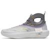 KT8 Starlight Slip Resistant Durable Lightweight High Top Basketball Shoes Men Sneakers Purple Silver 112321101-3