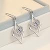 Lindon Copper Alloy Zircon Earrings Drop Earrings For Women Wedding Party Gifts