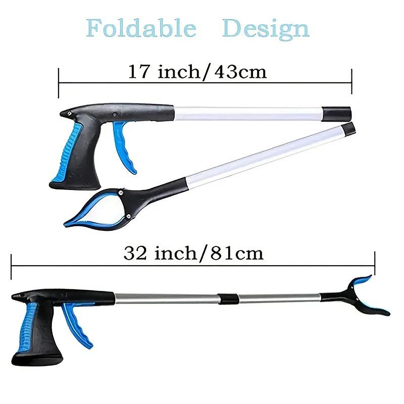 1 Pcs Foldable Gripper Extender Hand Tools Litter Reachers Pickers Collapsible Garbage Grabber Pick Up Tools Grabbers