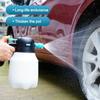 Handheld Pump Watering Sprayer 1.8L Electric Car Cleaning Bottle Practical Car Washing Foam Bottle