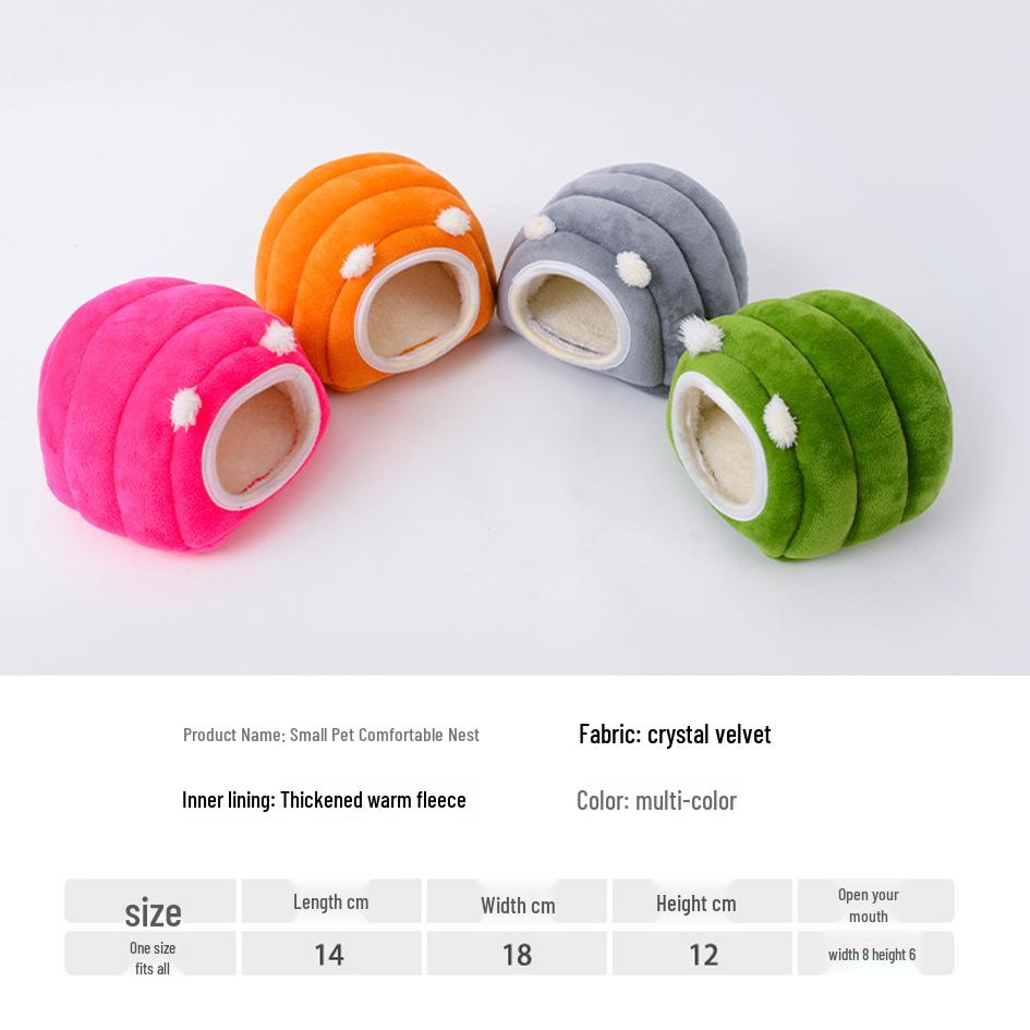 Mini Warm Hamster & Guinea Pig Cotton Nest for Small Pets