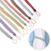 Durable Modern Simple Tie Backs Satin Voile Strap Curtain Holder Rope Braided Tiebacks