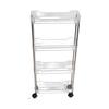 Bathroom Gap Shelf Bathroom Cosmetics Transparent Storage Rack Multi Layer Bathroom Organizer 4