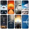 Aircraft Airplane Phone Case For iPhone Samsung Galaxy Redmi Xiaomi Oppo OnePlus Note S A 7 8 9 10 11 12 13 14 20 21 22 23 53 54 Pro Max Plus Ultra