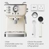 Espresso Coffee Machine 20 Bar Stainless Steel Espresso Maker with Milk Frother Steam Wand 2 In 1 1050W Semi-Automatic Cappuccino Latte Machine