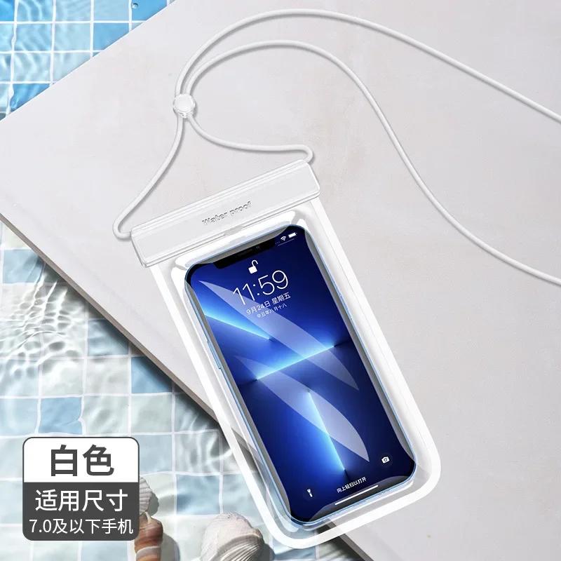 Waterproof Phone Case Drift Diving Swimming Waterproof Bag for 6 Inch Mobile Cover Pouch Bag Case Underwater Dry Bag Case Cover