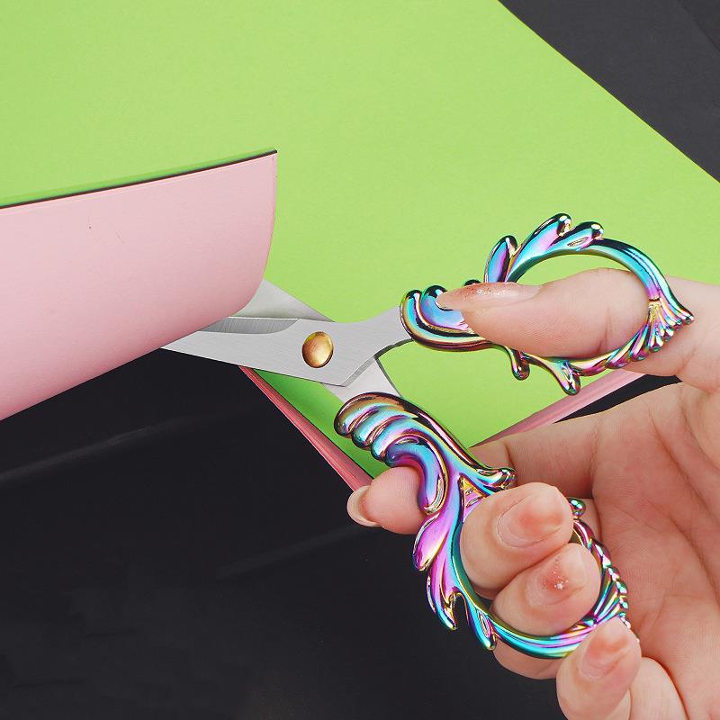 Professional Tailor Scissors Vintage Sewing Scissors Stainless Steel Tailor Shears For Fabric Clothes Needlework Cutter DIY Tool