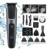 Professional Clipper for Men Rechargeable Electric Razor All In 1 Hair Cutting Machine Beard Trimmer Grooming Kit