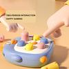 Whack-A-Mole Toy Lovely Cartoon for Kids Colorful Gopher Hammer Knock Toy Parent-child Interactive Hand-eye Coordination Sensory
