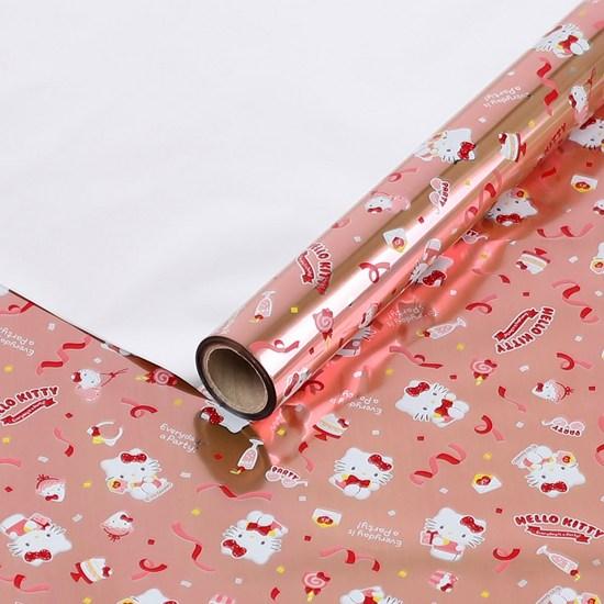 Депозитная оберточная бумага Sanrio Hello Kitty 53см x 15м, красная, 1 штука, популярный персонаж в Корее