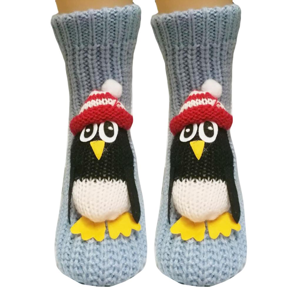 Women's Thick Knit Proof Warm Casual Floor Carpet Socks