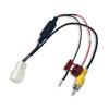 [Gn140] RCA Back Camera Converter Adapter for Toyota 4 Pin Genuine Back Commercial Navigation