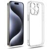 Phone Case For iPhone 15 Pro Max Luxury Ultra-Thin Clear Case For iPhone 15 14 13 12 11 Pro Max Plus Shockproof Transparent Back Cover Shell Bumper
