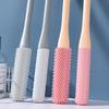 Foot Scrubber Brush Anti-Itch Exfoliating Brush Head Soft Bristles Long Handle Toe Cleaning Brush for Deep Cleaning Easy To Use And Clean Foot