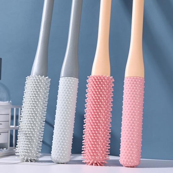 Foot Scrubber Brush Anti-Itch Exfoliating Brush Head Soft Bristles Long Handle Toe Cleaning Brush for Deep Cleaning Easy To Use And Clean Foot