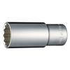 Tone Deep Socket 26mm Width HP4D-26L (12-Point), 12.7mm (1/2") Drive,