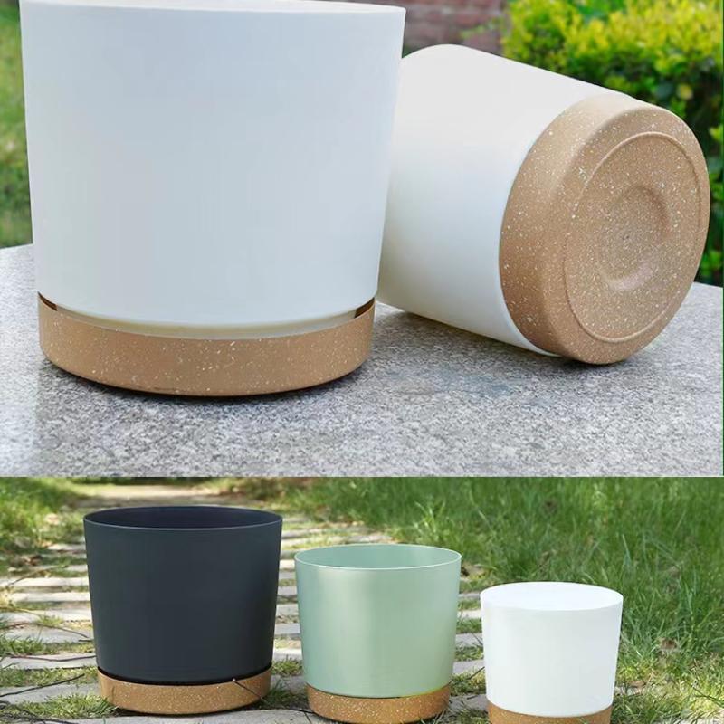 Plant Pots Lightweight Large Pots for Indoor Plants and Outdoor Plants Large Plastic Pots with Drainage