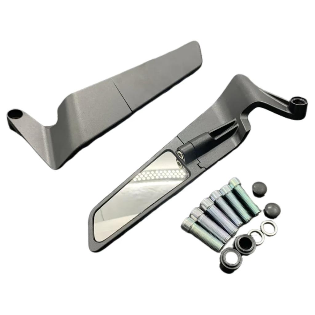 2 Pcs Universal Motorcycle Mirror Wind Wing Side Rearview Reversing Mirror For YAMAHA MT07 MT09/SP MT10/SP