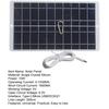Solar Panel 10W Charging Panel IP65 Waterproof Overcharge Protection Camera