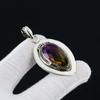 Ametrine Gemstone Handmade 925 Sterling Silver Jewelry Pendant Teardrop Shape Pendant Ametrine Gemstone Pendant For Gifts For Mom
