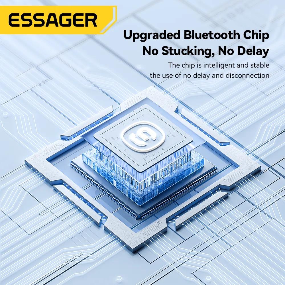 Essager Чехол с беспроводной клавиатурой Bluetooth для iPad 10,9 дюйма, магнитная клавиатура для iPad 10, чехол для планшета, складная клавиатура с трекпадом