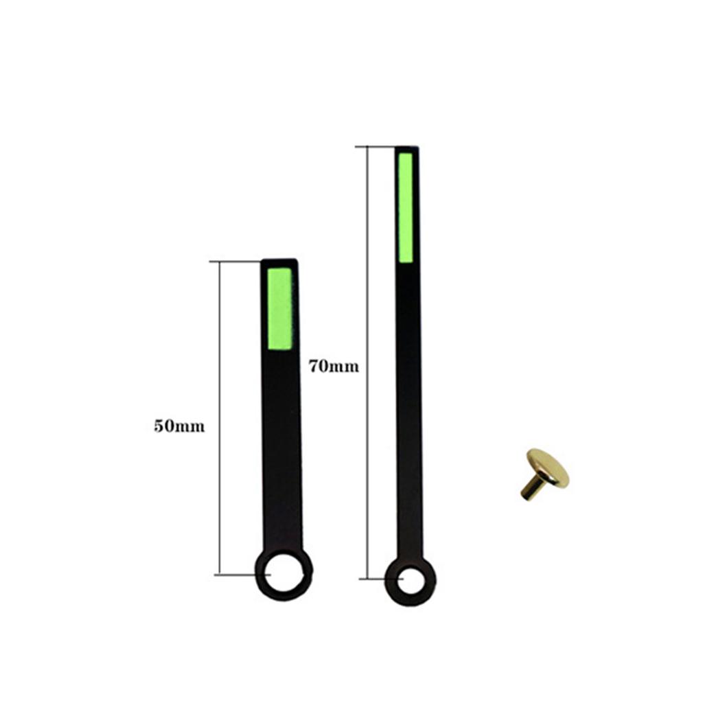 1Set DIY Luminous Silent Time Clock Movement Accessory Wall Repair Tool Part Household Tool Supplies for Beginners
