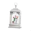 Christmas Snow Globe Glitter Lighted Lantern Night Light Desktop Ornament