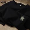 JEEP SPIRIT Men's 2025 American Sporty Loose Crewneck Sweatshirt