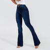 Spring and Summer Trousers High Waist Boot Cut Jeans for Women Fashion Casual Slim Denim Flared Pants