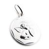 [J4013] - Rhodium-plated 'Little Angel' Pendant (Gold - 9 Carats)
