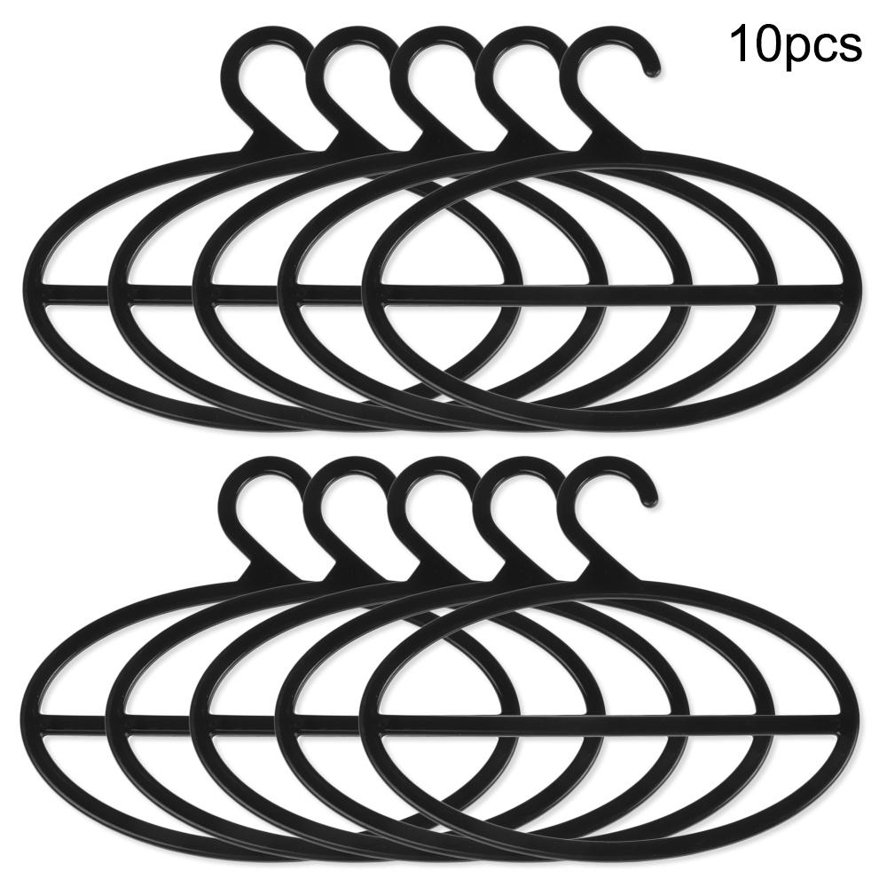 Saving Multi Purpose Closet Organizer Storage Racks Circle Shape Scarf Hanger Tie Clothes Rack