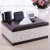 WTEMPO Simple Multifunctional Paper Towel Box Suction Box Tea Table Living Room Remote Control Household Storage Box
