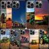 Farm Vehicle Tractor Phone Case For Apple Iphone 15 13 12 11 14 Pro Max Mini Cover SE 2020 X XS XR 8 7 6 6S Plus 5 5S Shell Coqu