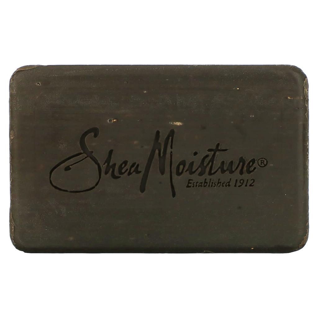 SheaMoisture African Black Bar Soap, with Oats, Aloe, Vitamin E, 227 G (8 Oz)